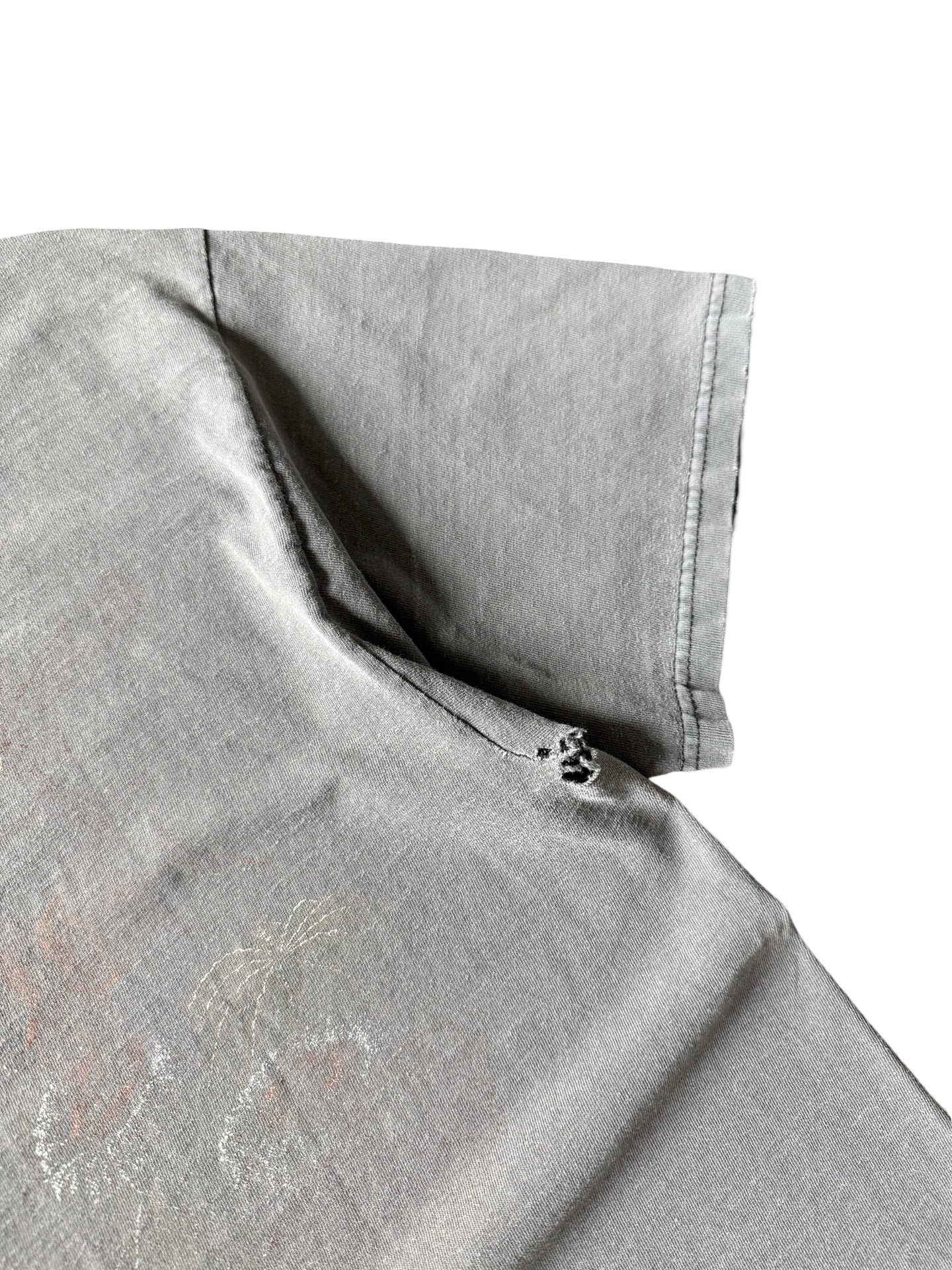 90s faded Bat animal nature shirt (LARGE)