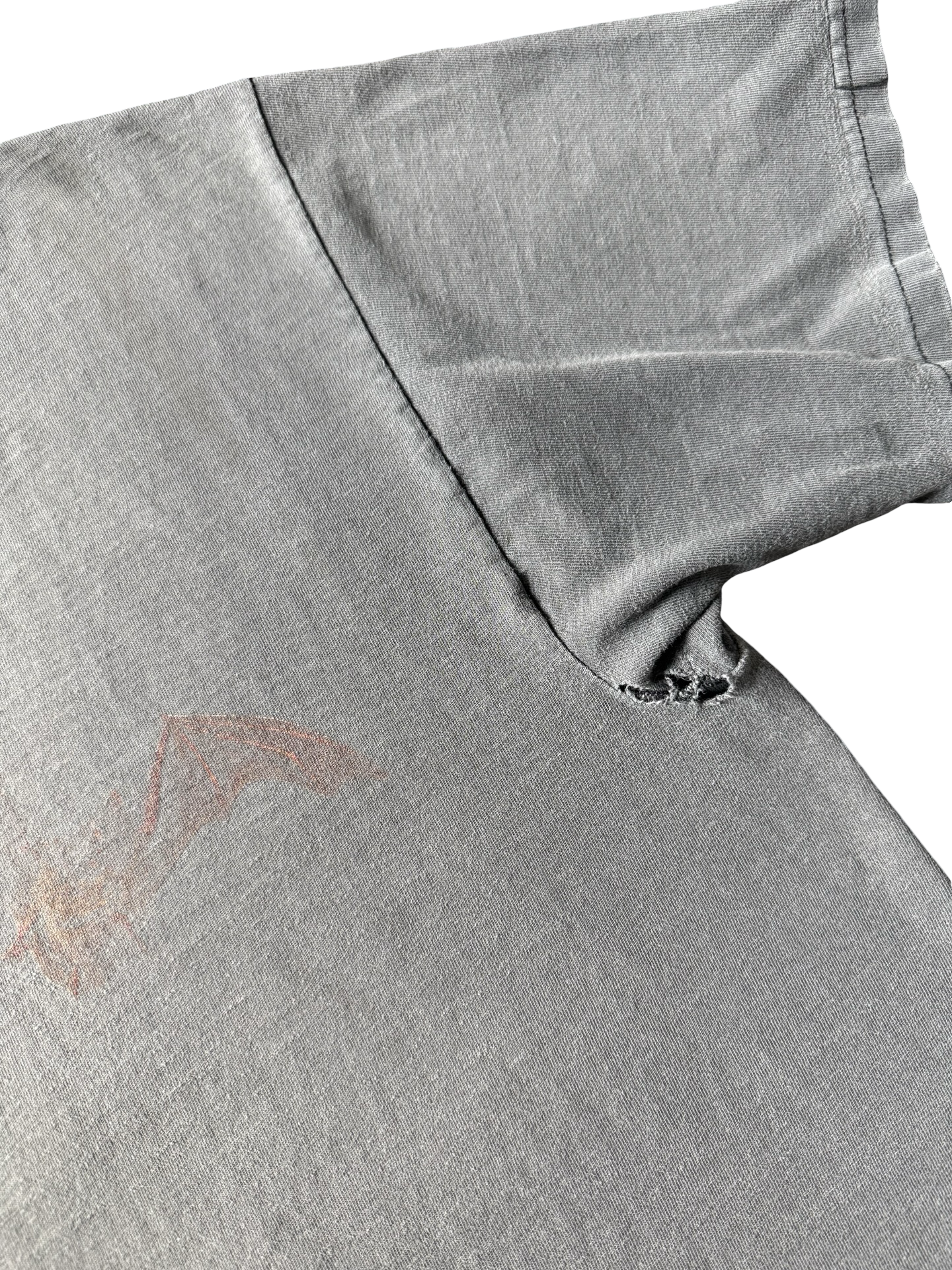 90s faded Bat animal nature shirt (LARGE)
