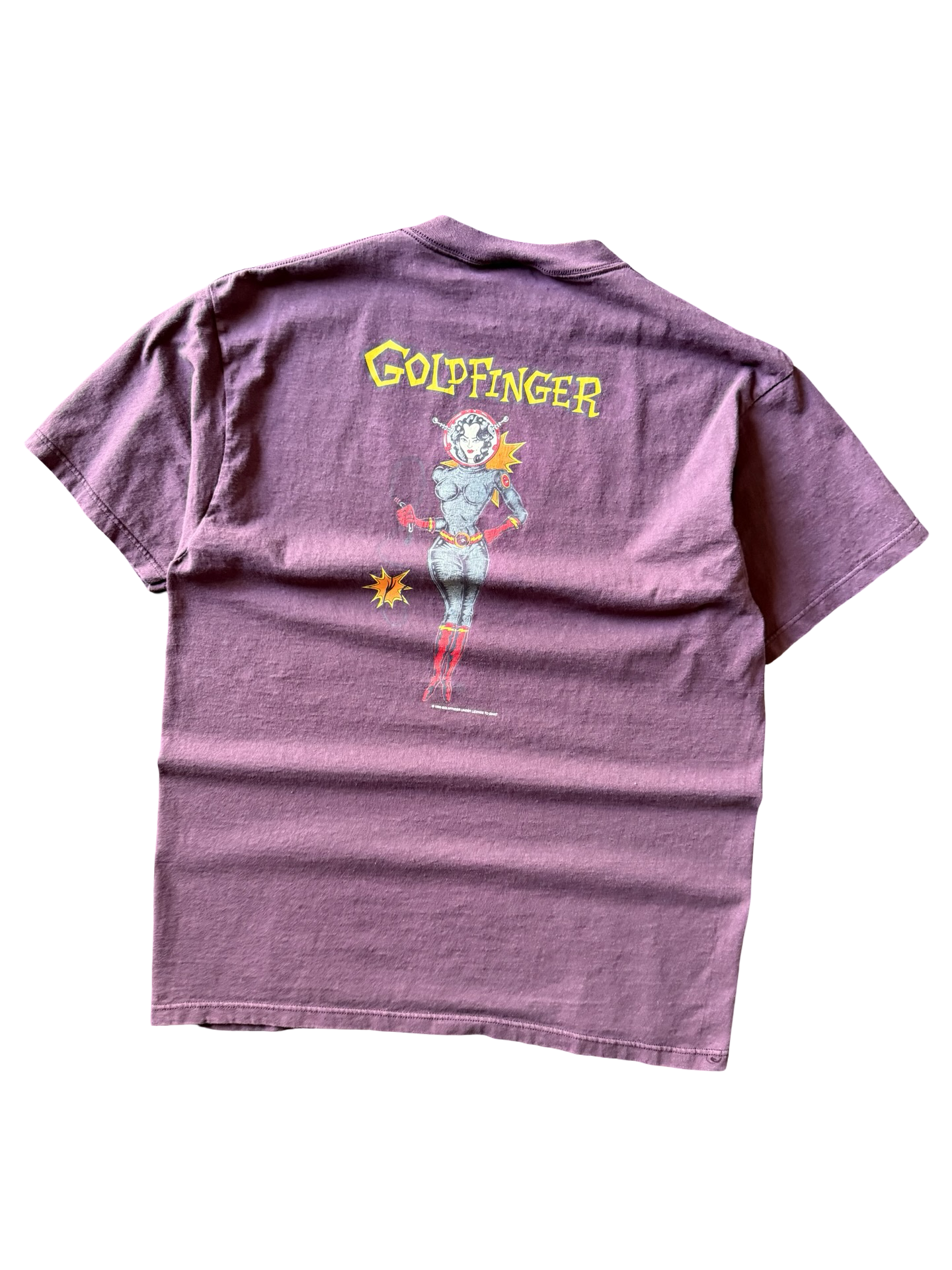 1996 Goldfinger "astronaut girl" band shirt