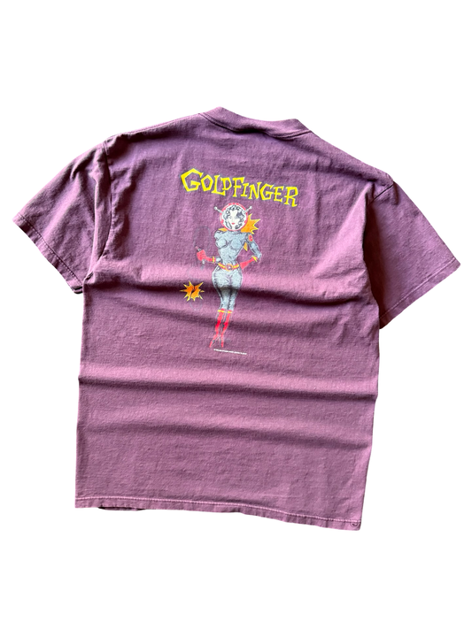 1996 Goldfinger "astronaut girl" band shirt
