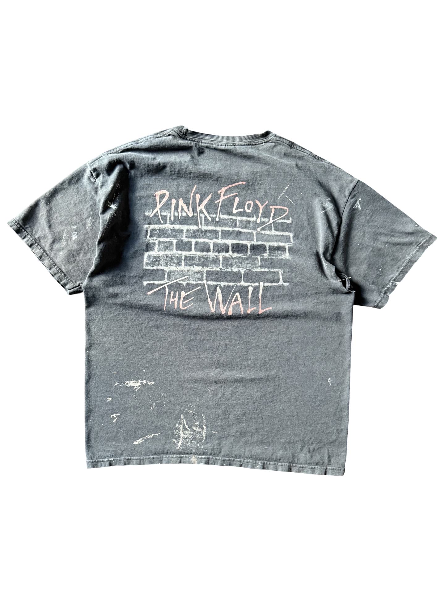 Y2K vintage faded & distressed Pink Floyd "the wall" band shirt