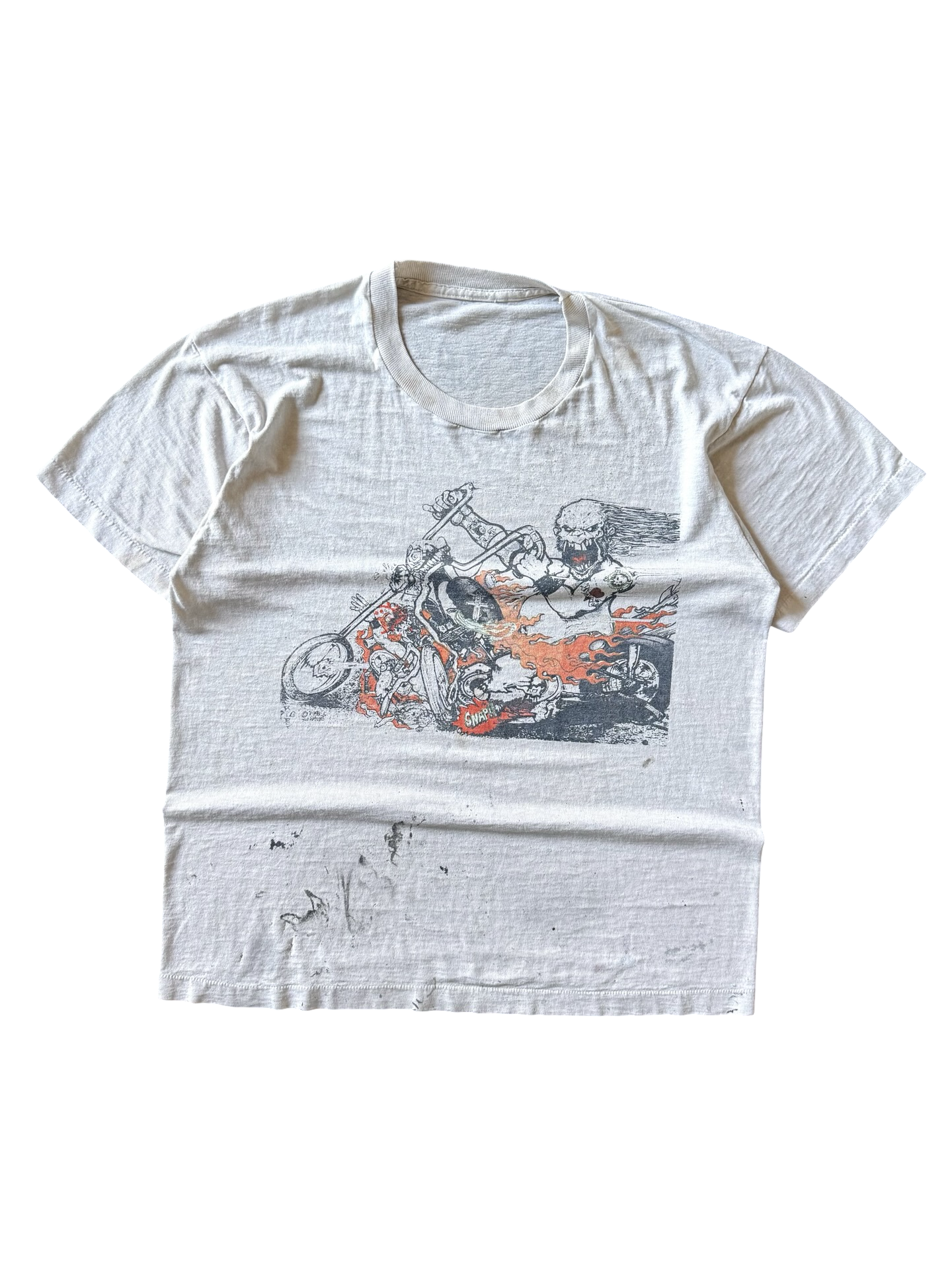 1991 rare spunk "thrust-lust" tour band shirt