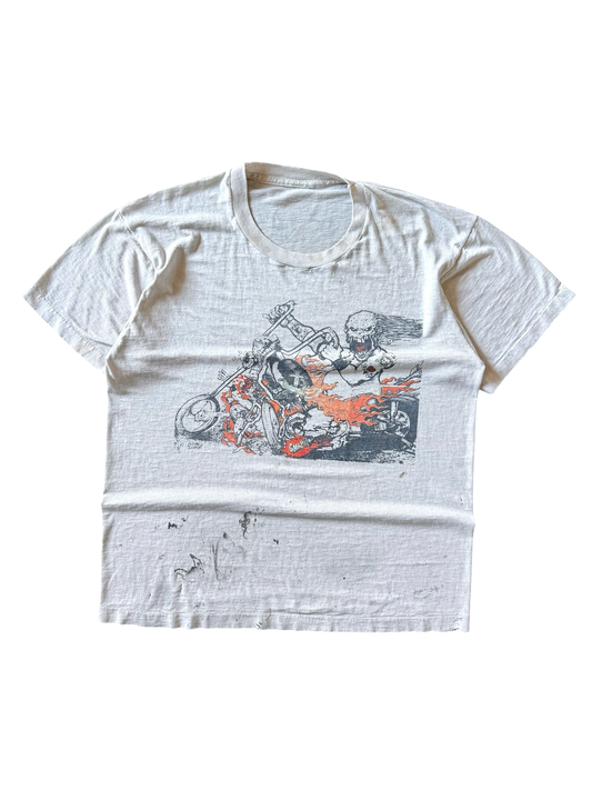 1991 rare spunk "thrust-lust" tour band shirt