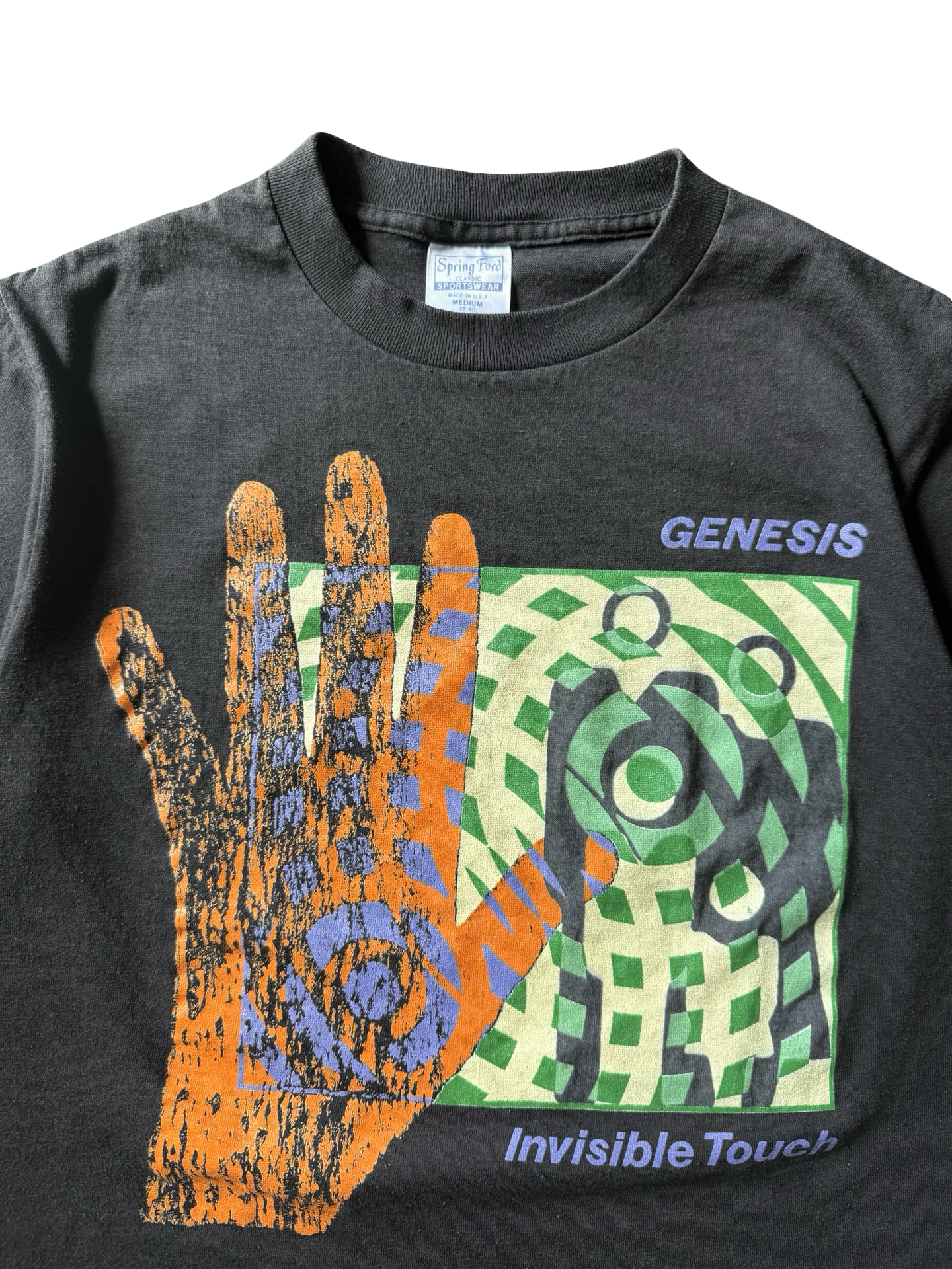 1987 Genesis "invisible touch" tour shirt