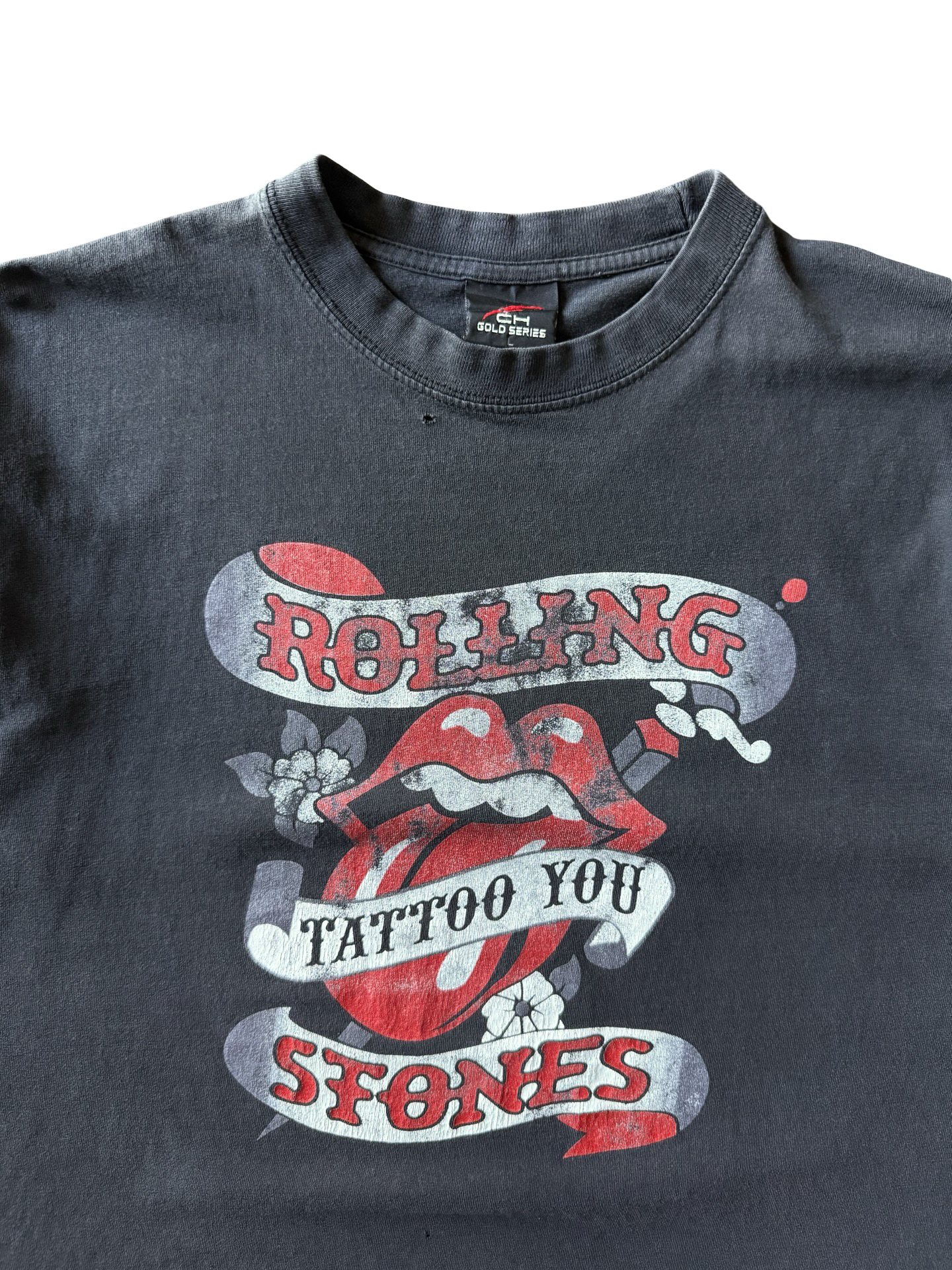 Y2K vintage Rolling Stones "tattoo you" band shirt
