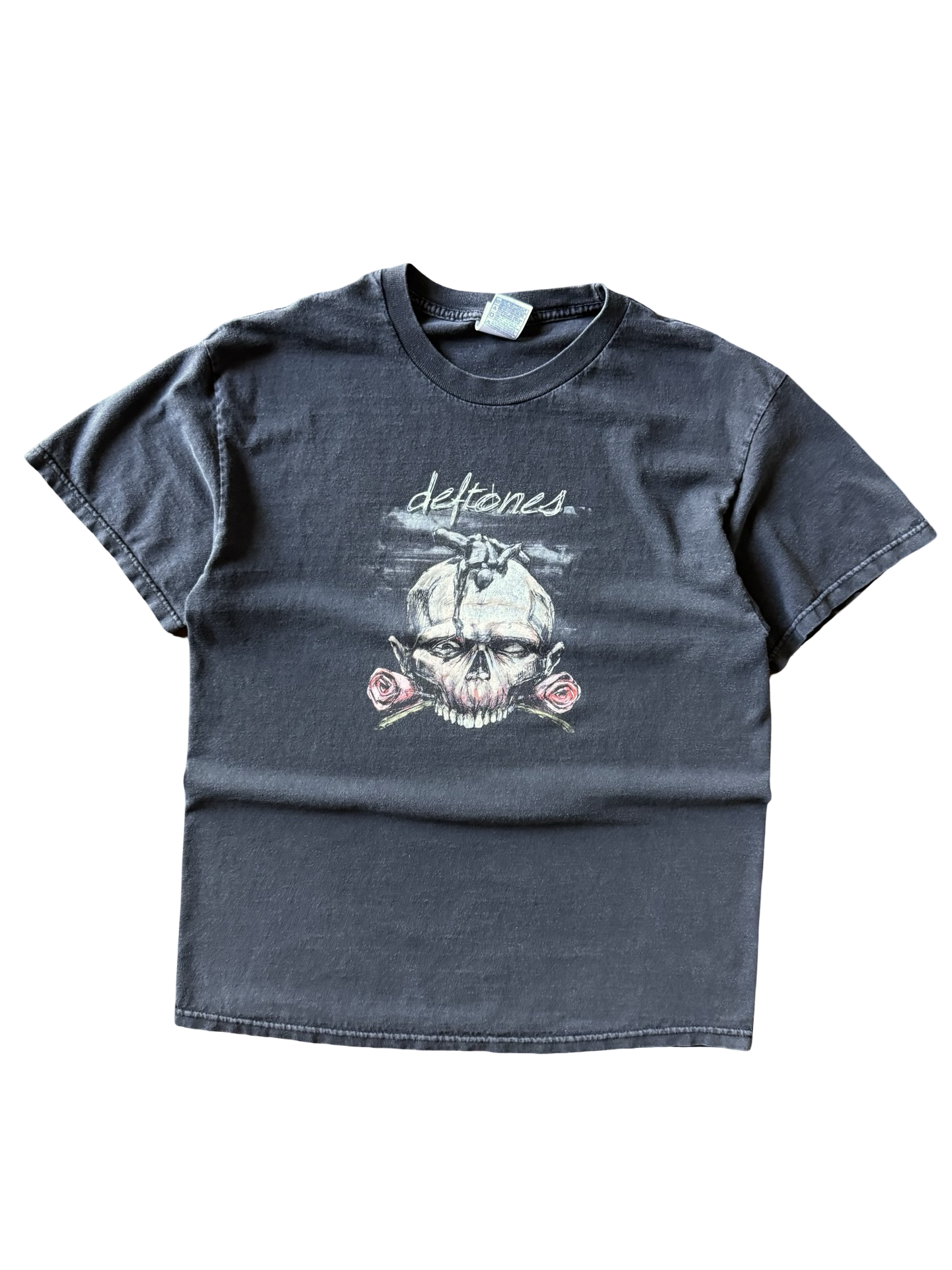 2003 Deftones "self-titled" tour skull band shirt