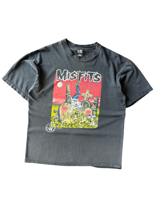 1995 rare misfits pushead band shirt