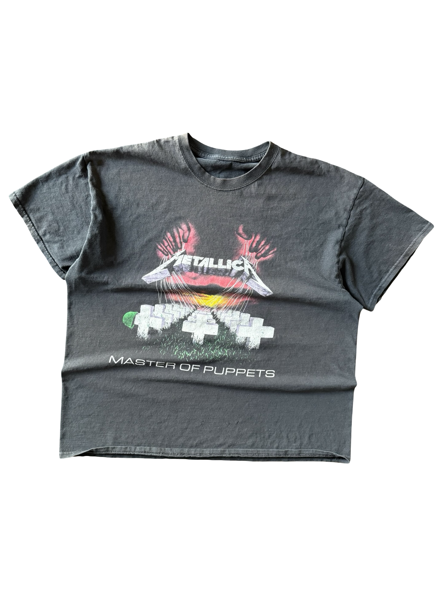Y2K vintage Metallica "master of puppets" band shirt