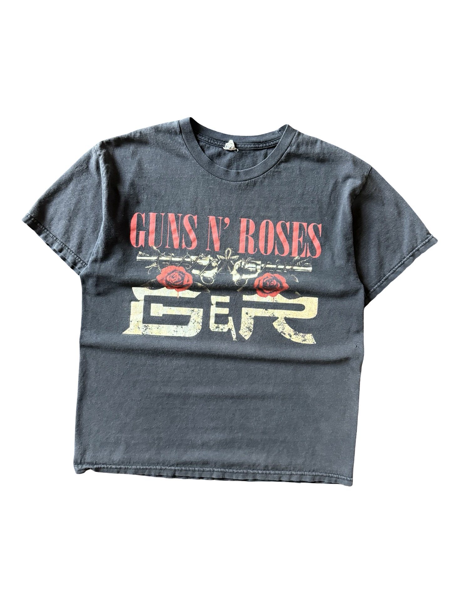 vintage Y2K guns n' roses "pistol" band shirt